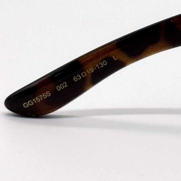 NEW GUCCI SUNGLASSES GG1575S 002 HAVANA UNISEX EYEWEAR main image 8